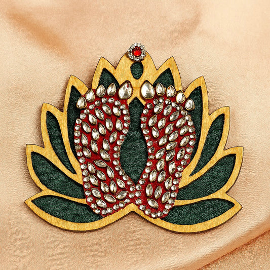 Kundan Lakshmi Kamal Charan Paduka Festival Decoration