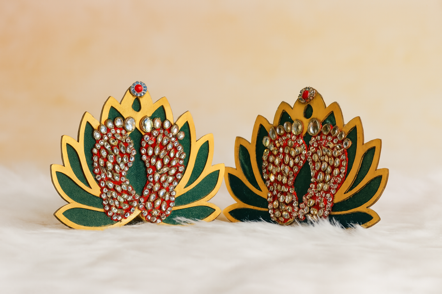 Kundan Lakshmi Kamal Charan Paduka Festival Decoration